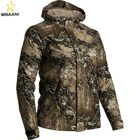 Veste de chasse camouflage légère, respirante et imperméable pour femmes, pour l'extérieur