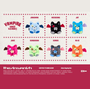 ENHYPEN the SIN VANISH (Versión Llavero con Voz) Álbum KPOP Oficial Coleccionable CD de Música Pop Regalo de Grupo de Chicos Coreanos Merchandise para Todas las Edades - Product Image 6