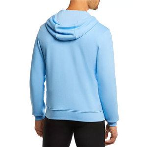 Sweat-shirt à capuche zippé pour homme personnalisé en molleton de coton premium, style athlétique et streetwear décontracté, OEM ODM, fournisseur d'usine sous marque privée - Product Image 5
