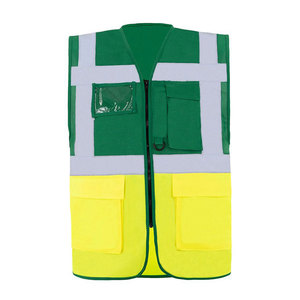 Custom Design Construction Reflective Safety Clothing Vest <b>Jackets</b> High Visibility Mesh Safety Workwear Traffic <b>Worker</b> Vest - Product Image 1