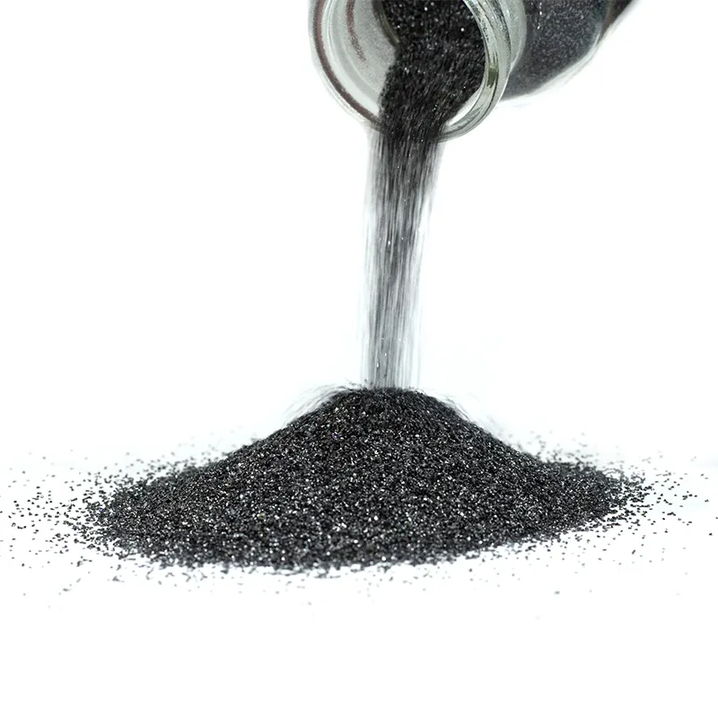 Высококачественная печь сопротивления кремнезема в качестве основного сырья 98% SiC Черного Карбида Кремния