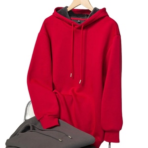 Wholesale Men's 100% Cotton Fleece Sweatshirt Drop Shoulder Hoodie with Custom GSM Casual Wear Embroidered Puff Printing Winter - Product Image 4