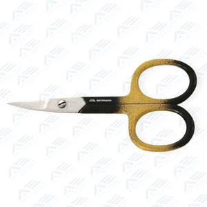 Ciseaux à cuticules russes à lame courbée pour manucure, soin des ongles de précision, vente directe d'usine, acier inoxydable professionnel - Product Image 6