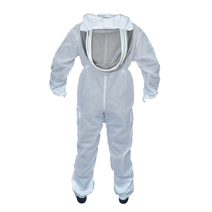 Custom Design Cotton <b>Bee</b> Keeper <b>Suit</b> 1-Piece Beekeeping Equipment-Honey <b>Bee</b> Safety Dress Wholesale OEM Service - Product Image 1