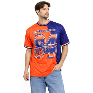 Men Custom Sports T <b>Shirt</b> Sublimation Print Team Jersey Short Sleeve Quick Dry Breathable Casual Graphic Tee OEM - Product Image 1