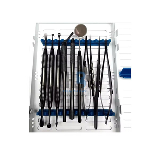 Kit de Cirugía Dental de 10 Piezas, Juego de Instrumentos Dentales Profesionales de Acero Inoxidable para Cirugía Oral, Extracción y Procedimientos de Implantes - Product Image 4