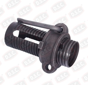 DELITE D.S.C. Manchon de support avec écrou 76 mm en fonte ductile haute résistance, composant de coffrage pour la construction, commande en gros - Product Image 2