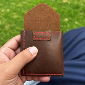 Premium Handmade Euro Leather Bi-<b>Fold</b> <b>Wallet</b> – Classic Men’s Pocket <b>Wallet</b> - Product Image 2
