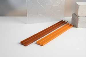 Profilé PVC rigide de 38 mm, extrusion plastique pour meubles, panneaux muraux, cloisons, décoration intérieure, taille personnalisée, OEM - Product Image 5