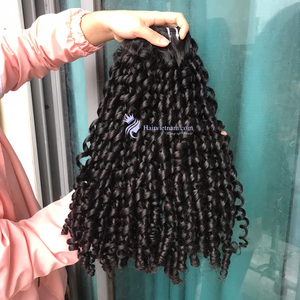 Pixie ผมดิบหยิกเวียดนามผู้ผลิตมืออาชีพสานผมหลายเนื้อผมหลายความยาว - Product Image 2