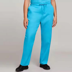 Nouvel ensemble de blouses d'hôpital au design moderne, uniformes médicaux extensibles en spandex pour infirmières, tenues chirurgicales ajustées pour femmes et hommes - Product Image 4