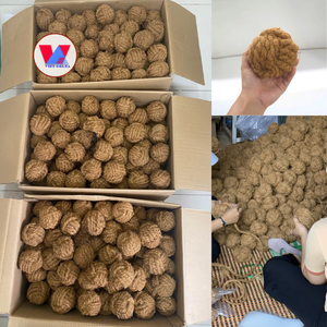 HOT SELLING Organic Coir Chew Ball Coconut Fiber Pet <b>Toy</b> Biodegradable Husk Sphere For Dog <b>Cat</b> <b>Interactive</b> Play Stress Relief - Product Image 6