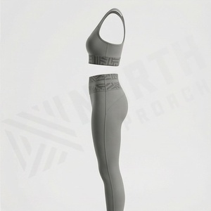 Vêtements de yoga pour femmes, ensembles de fitness, tenues de sport, vêtements de sport, soutien-gorge, leggings, vêtements de sport actifs, vêtements d'exercice athlétique - Product Image 3
