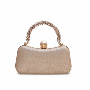 Pochette de soirée de mariée dorée P15559 - Product Image 1