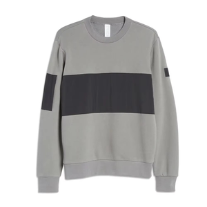 เสื้อสเวตเชิ้ตผ้าฝ้ายใส่สบายขายดีสำหรับผู้ชาย แขนยาว คอกลม ปักลายกอล์ฟ - Product Image 3