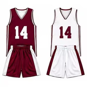 Maillot de basketball tendance et respirant 100 % polyester, logo personnalisé, impression numérique, séchage rapide, antibactérien, doux, léger, pour équipe - Product Image 5