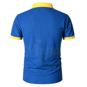 Polos de hombre de alta calidad al por mayor, polos de manga corta cómodos personalizados para hombre, polos a granel en tallas personalizadas, muestra gratis - Product Image 2
