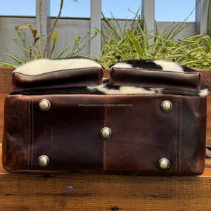 Custom Made Premium Portable Genuine Cowhide Leather <b>Nappy</b> <b>Bags</b> Baby <b>Changing</b> <b>Bag</b> Mommy Diaper Large Capacity <b>Bags</b> for Babies - Product Image 5