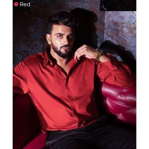 Camisas formales de algodón de talla XL para hombre, 100%, algodón lavado transpirable, estilo informal, estampado clásico, tejido de punto, ropa Formal - Product Image 4