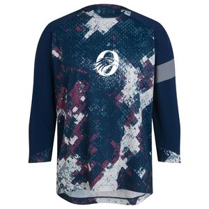 Customized Color Short Sleeve 100% Polyester Quick Dry Cycling Jersey for Unisex Breathable Lightweight Mountain Bike <b>Road</b> Bike - Product Image 1