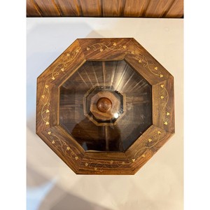 Sheesham Wood Rectangular Mirror <b>Frame</b> with Brass Inlays | Handcrafted <b>Wall</b> Mount Photo <b>Frame</b> Wholesale - Product Image 4