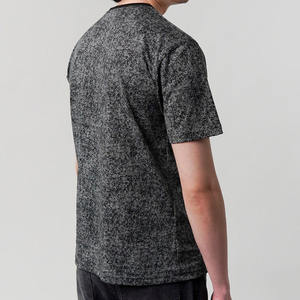 Camisetas de Algodón Estilo Vintage para Hombre, Lavado Ácido, Ropa Casual Urbana, Manga Corta, Cuello Redondo, Fabricante, Proveedor de Marca Privada - Product Image 4