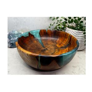 Bol élégant en résine époxy fait main, écologique et sans BPA, pour une ambiance de table et une décoration intérieure stylées, disponible dans le monde entier. - Product Image 4