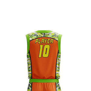 Nouveauté - Tenue de basket-ball unisexe pour adultes, design personnalisé, respirante, légère, 100% polyester, sans manches - Product Image 4