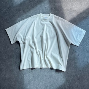 Camiseta de Primera Calidad para Hombre, 100% Algodón, 275 g/m², Corte Holgado, Hombros Caídos, Diseño Personalizado, Camiseta de Lujo Lisa - Product Image 6