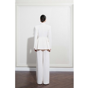 กางเกงขาบานผู้หญิงขาสั้นโอเอ็มเบลเดอร์กางเกงขาบาน73% ผ้าโพลีเอสเตอร์ผ้า17% ใยสังเคราะห์10% ผ้าสแปนเด็กซ์ - Product Image 3