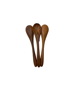 Meilleure vente Ensemble cuillère fourchette bol en bois d'acacia en forme de cœur Ustensiles artisanaux pour la cuisine à domicile - Product Image 3
