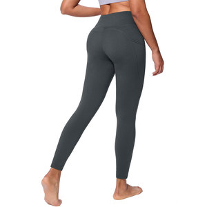 Ultra Thin Lightweight Yoga Legging For Women's Comfortable Durable Fit Non See Through Fabric Night Time Running Wear <b>Tights</b> - Product Image 2