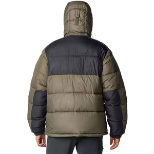 Vestes en laine pour hommes, hiver, brodées, col montant ample, légères, respirantes, décontractées, pour l'extérieur, performance, style urbain, avec doublure en laine - Product Image 3
