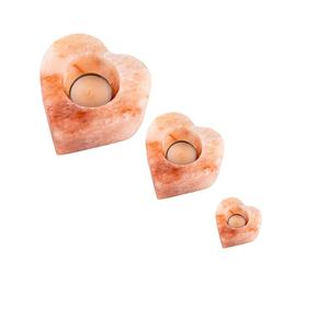 Enhance Ambiance Bougeoir unique en forme de cœur fabriqué avec du sel-Parfait pour les bougies chauffe-plat de Sian Enterprises - Product Image 5