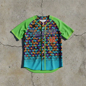 Camiseta de Béisbol Deportiva Personalizada con Botones en Oferta para Hombre y Mujer - Product Image 5