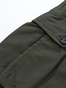 Pantalones Cargo de Algodón para Hombre, Modernos, con Material Transpirable y Ajuste Cómodo para Usar Todo el Día, con Múltiples Bolsillos, Casuales - Product Image 3