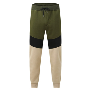 Ensemble de survêtement décontracté pour homme avec sweat à capuche color block, manches longues, poches latérales et taille élastique – Idéal pour l'automne - Product Image 4