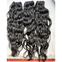 Extensions de cheveux humains 100% naturels, vierges indiens, donneur unique, Remy, non traités, trame de peau, mèches cousues à la machine, fournisseur TYAGI, toutes couleurs