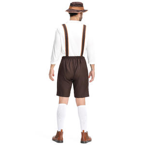 Costume bavarois haut de gamme pour hommes avec logo brodé personnalisé – Fabricant OEM ODM de Lederhosen - Product Image 5