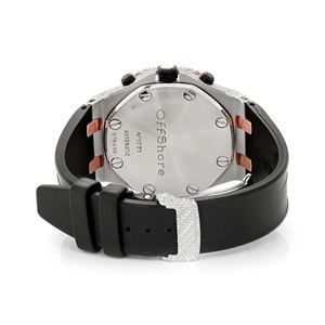 Reloj Iced Out de Moissanita con Diamantes VVS, Regalo Premium Estilo Hip Hop, Cuarzo de Acero Inoxidable para Hombre, Correa de 20mm, Esfera de Cristal - Product Image 5