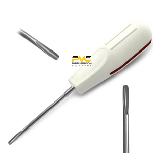 Ensemble de 8 élévateurs de racines luxatrices pour la chirurgie buccale, l'extraction dentaire et les procédures d'extraction dentaire - Product Image 6