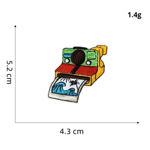 Patch brodé DIY thermocollant, autocollant personnalisé avec logo, badge auto-agrippant Velcro, patch 3D gonflé à repasser pour vêtements et chapeaux - Product Image 5