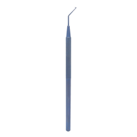 Rotateur Lester Nucleus 0,25 mm, pointe T-Dialer inclinée, 12,5 cm, en acier inoxydable, manuel, pour microchirurgie ophtalmique de précision, certifié CE