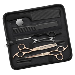 Juego de Tijeras Profesionales para Corte de Cabello de 6.7 Pulgadas, Tijeras de Entresacar de Acero Inoxidable, Herramienta de Estilismo para Barbería y Peluquería - Product Image 4