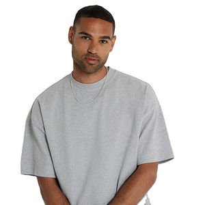 Camiseta de Algodón para Hombre, Corte Ajustado, Estilo Casual, Ropa de Verano Suave - Product Image 1