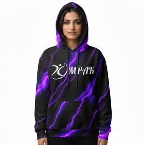 Sweat à capuche unisexe surdimensionné haut de gamme avec design de sublimation premium pour un style urbain décontracté - Product Image 1