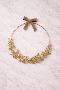 พวงหรีดโลหะประดับตกแต่งคริสต์มาส - Product Image 3