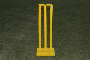 <b>Plastic</b> PVC <b>Cricket</b> Full-Set with 3 Stumps and 1 <b>Bat</b> Standard Size Customise Packaging - Product Image 6