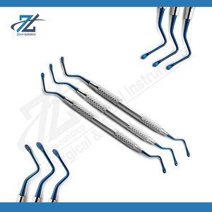 Professional Dental <b>Bone</b> Curettes Stainless Steel Periodontal <b>Surgical</b> <b>Instruments</b> Lucas Hemingway Spoon Type for Dental Use - Product Image 6