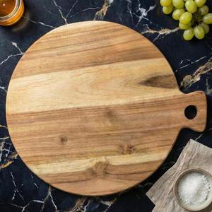 Planche à découper réversible personnalisée en bois d'acacia et marbre avec poignée pour servir fromages et charcuteries, cadeau de cuisine - Product Image 3